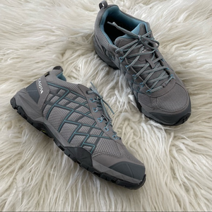 Scarpa Hydrogen GTX gore-tex vibram sole gray hiking outdoor boots ladies size 7